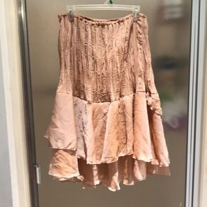 🎗RoseGold Ruffle Skirt SzXL🎗